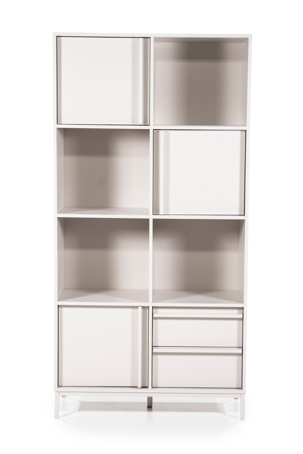 White Metal Bookcase By Boo Boaz Oroa Trade