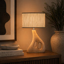 Natural Organic-Shaped Base Table Lamp | By-Boo Shiboo