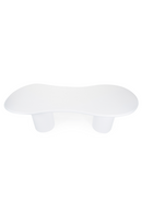 White Glass Organic Dining Table | By-Boo Seki | Oroatrade.com