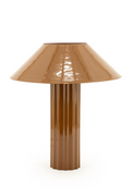 Glazed Iron Table Lamp | By-Boo Pallas | Oroatrade.com