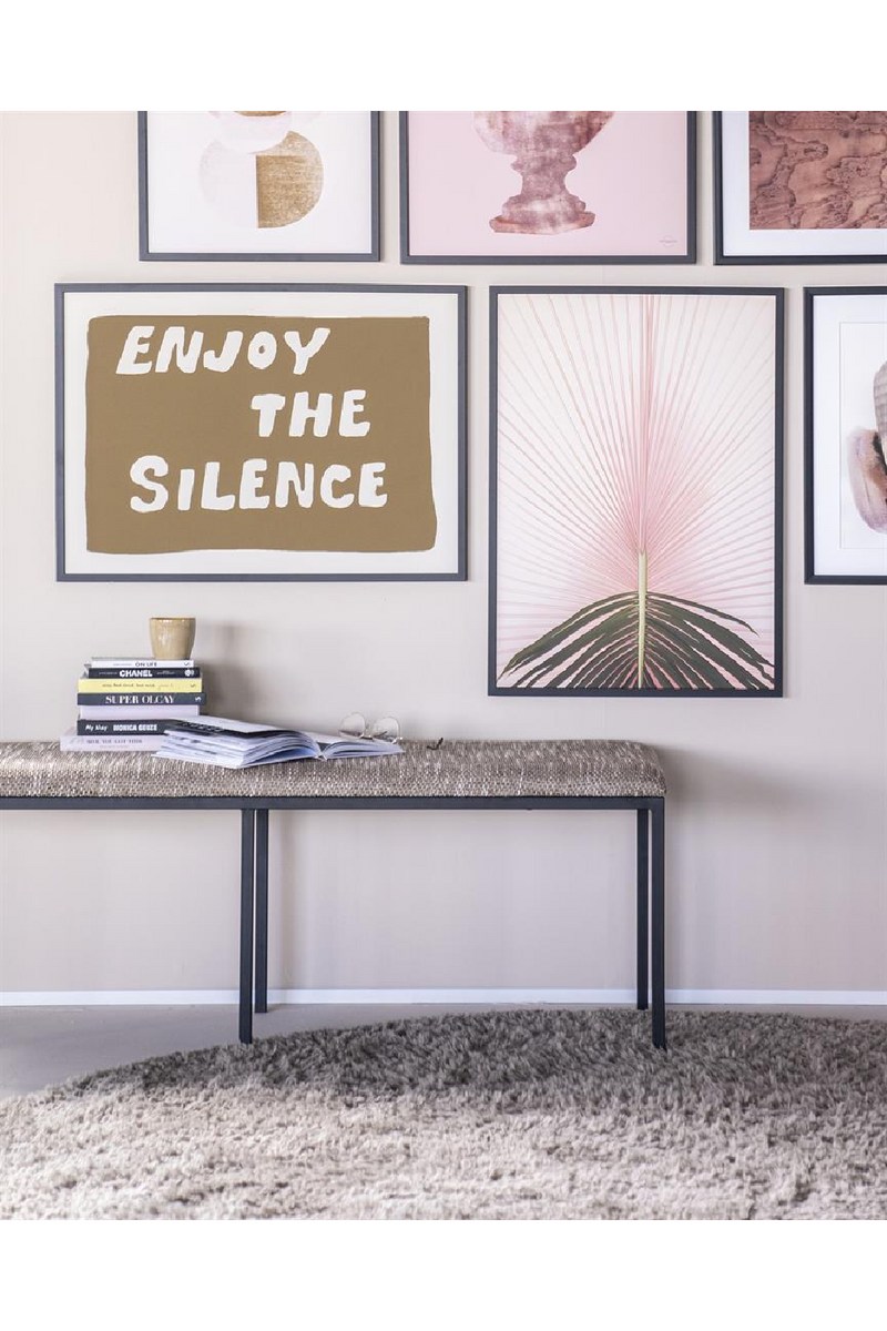 Padded Minimalist Bench | By-Boo Lass | Oroatrade.com