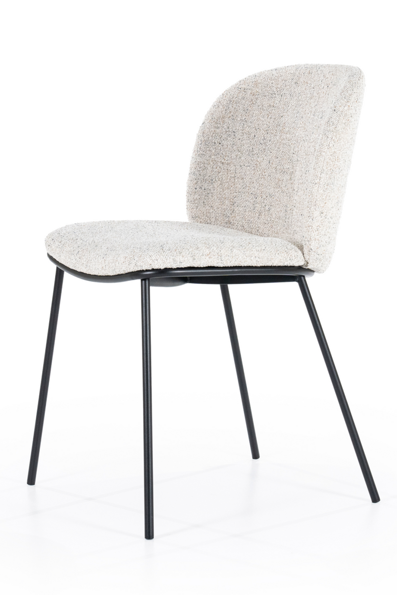 Fabric Upholstered Dining Chairs (2) | By-Boo Clypso | Oroatrade.com