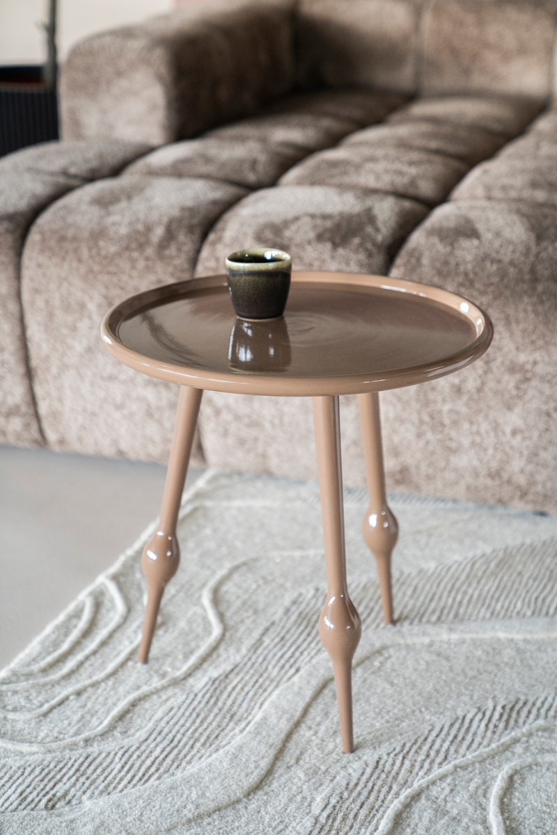 Aluminum Tripod Side Table | By-Boo Birdy | Oroatrade.com