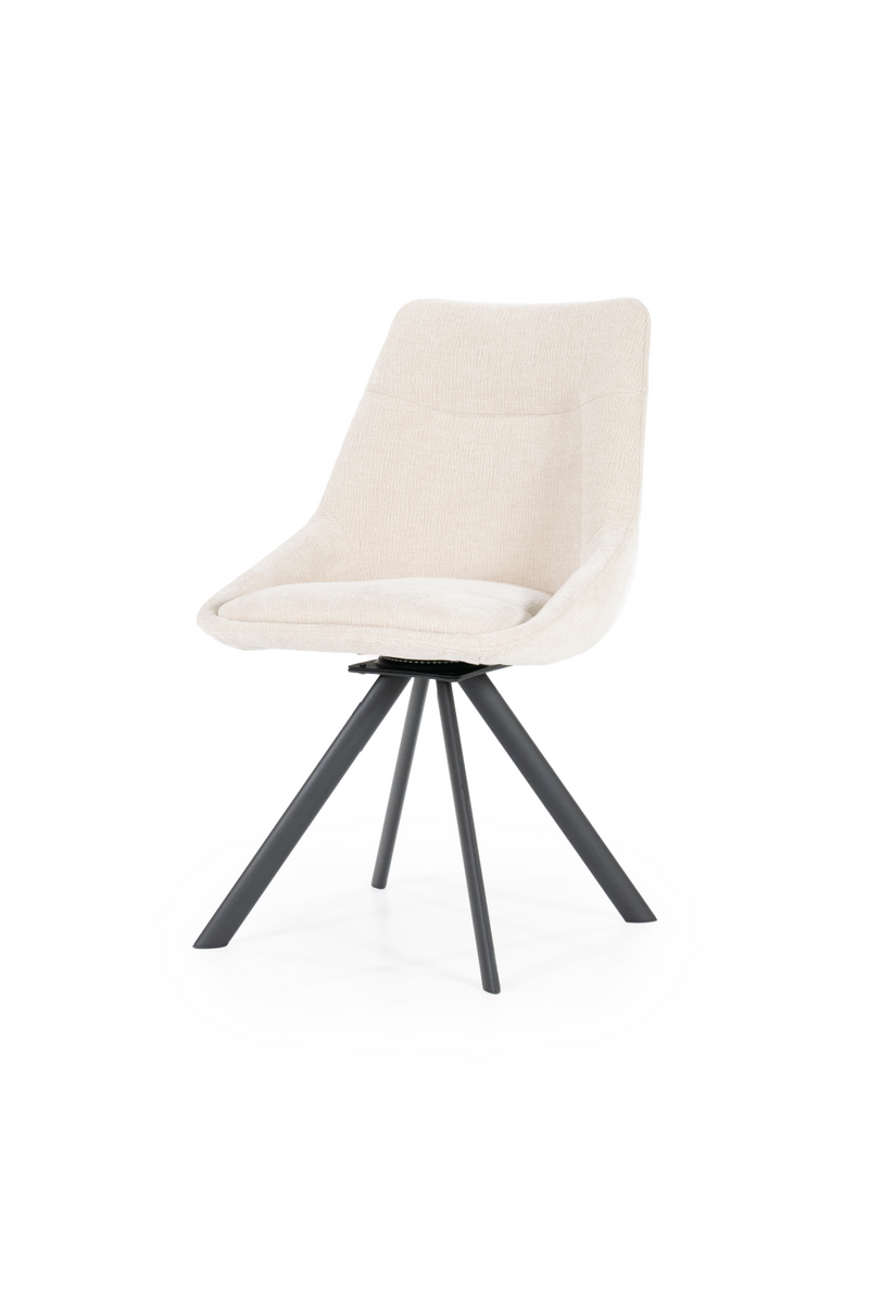 Upholstered Quadrapod Dining Chair (2) | By-Boo Bliss | Oroatrade.com