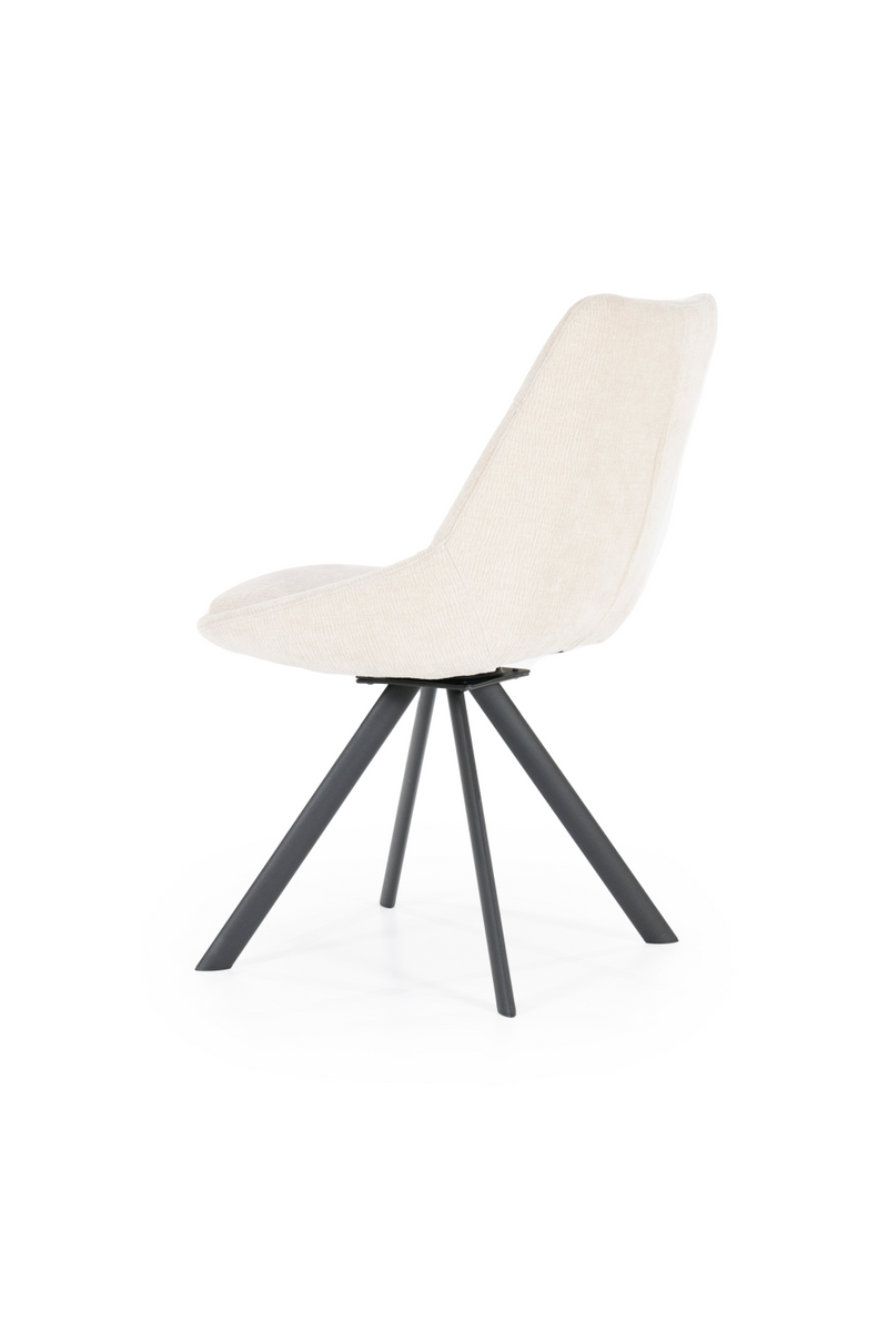 Upholstered Quadrapod Dining Chair (2) | By-Boo Bliss | Oroatrade.com