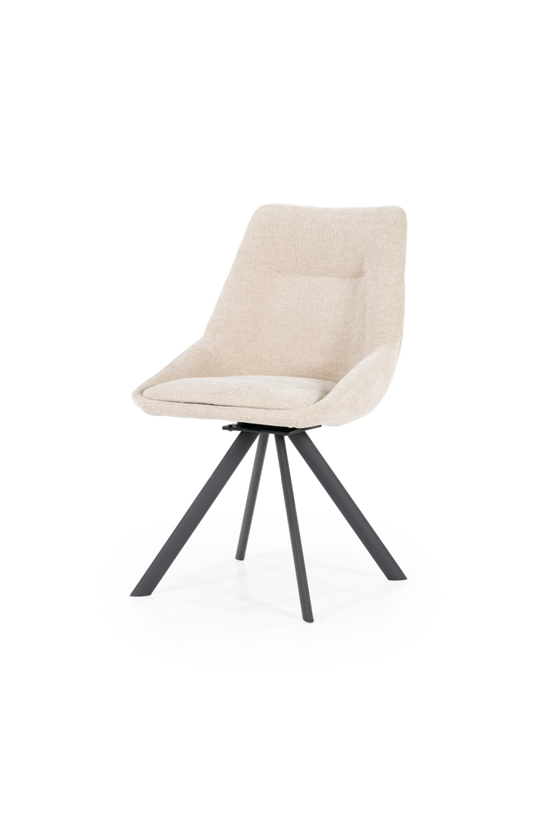 Upholstered Quadrapod Dining Chair (2) | By-Boo Bliss | Oroatrade.com