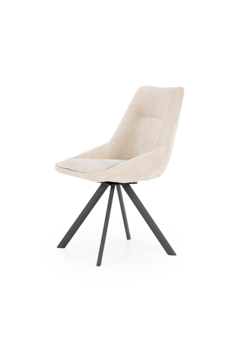 Upholstered Quadrapod Dining Chair (2) | By-Boo Bliss | Oroatrade.com