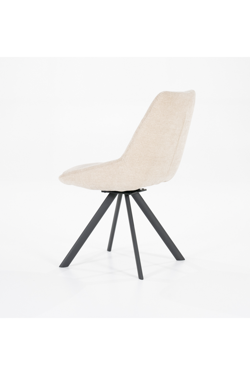 Upholstered Quadrapod Dining Chair (2) | By-Boo Bliss | Oroatrade.com