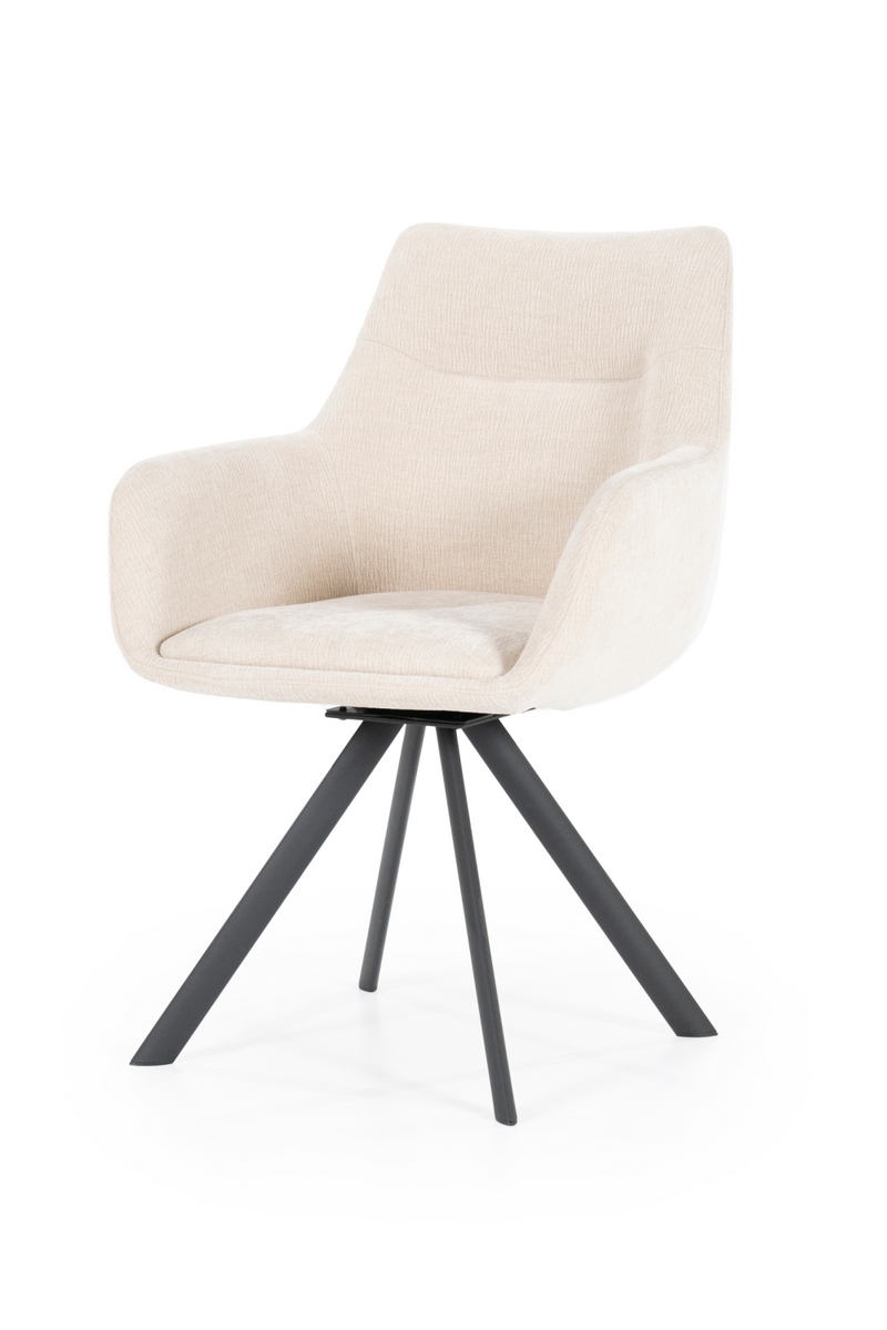 Upholstered Swivel Armchair (2) | By-Boo Bliss | Oroatrade.com
