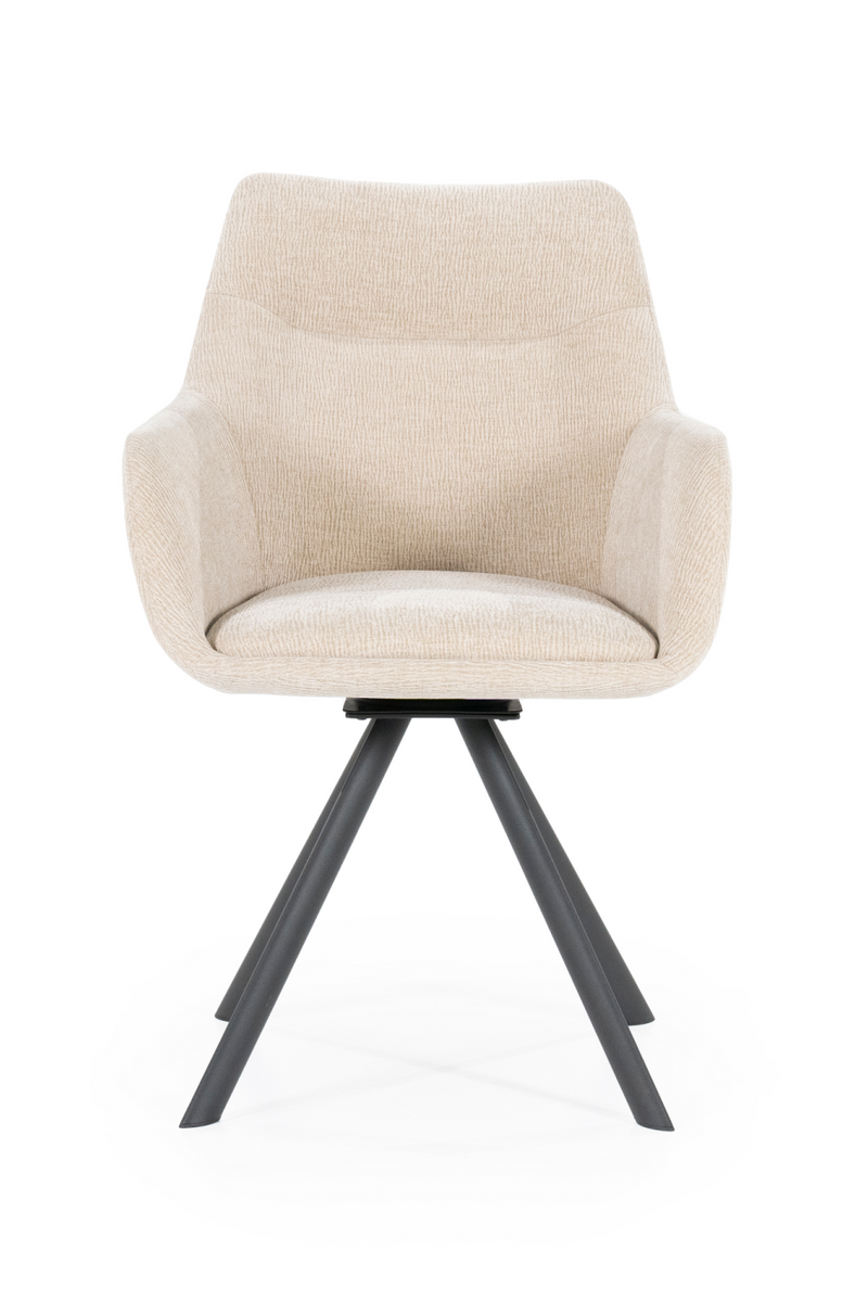 Upholstered Swivel Armchair (2) | By-Boo Bliss | Oroatrade.com