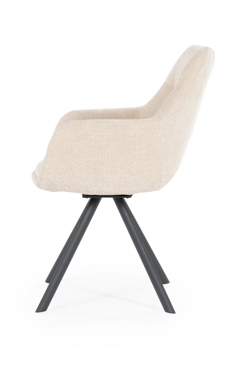 Upholstered Swivel Armchair (2) | By-Boo Bliss | Oroatrade.com