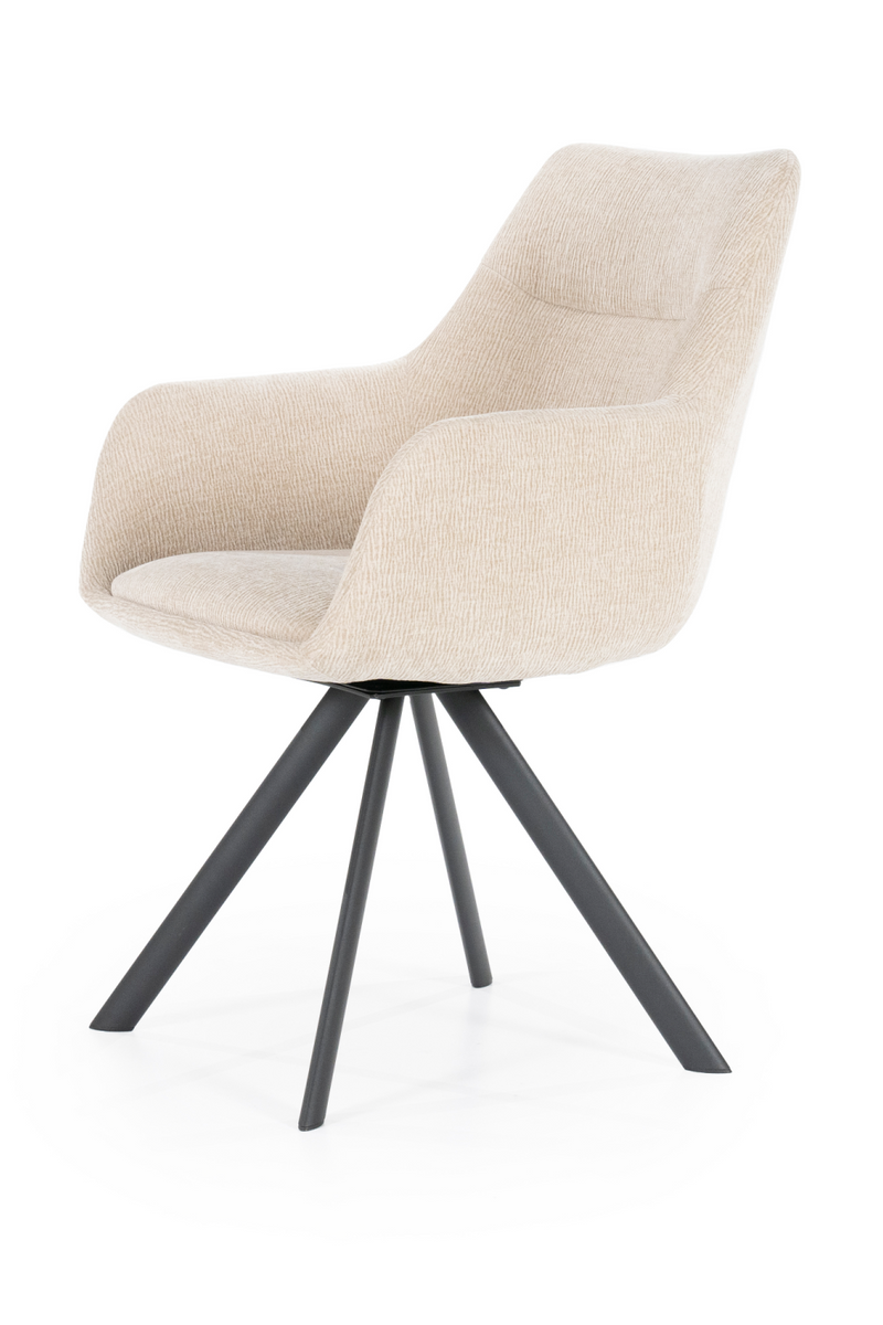 Upholstered Swivel Armchair (2) | By-Boo Bliss | Oroatrade.com