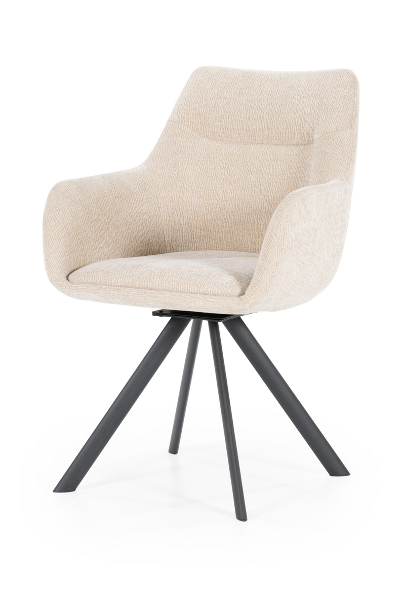 Upholstered Swivel Armchair (2) | By-Boo Bliss | Oroatrade.com