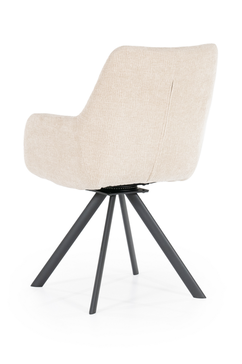 Upholstered Swivel Armchair (2) | By-Boo Bliss | Oroatrade.com