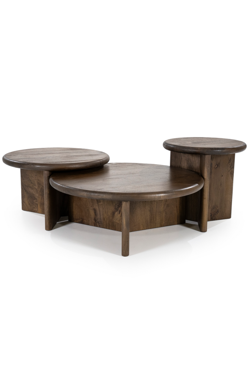 Round Wooden Coffee Table S | By-Boo Leoti | Oroatrade.com