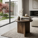 Round Wooden Coffee Table S | By-Boo Leoti