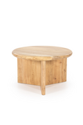 Round Wooden Coffee Table M | By-Boo Leoti | Oroatrade.com