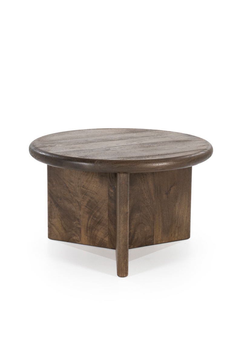 Round Wooden Coffee Table M | By-Boo Leoti | Oroatrade.com