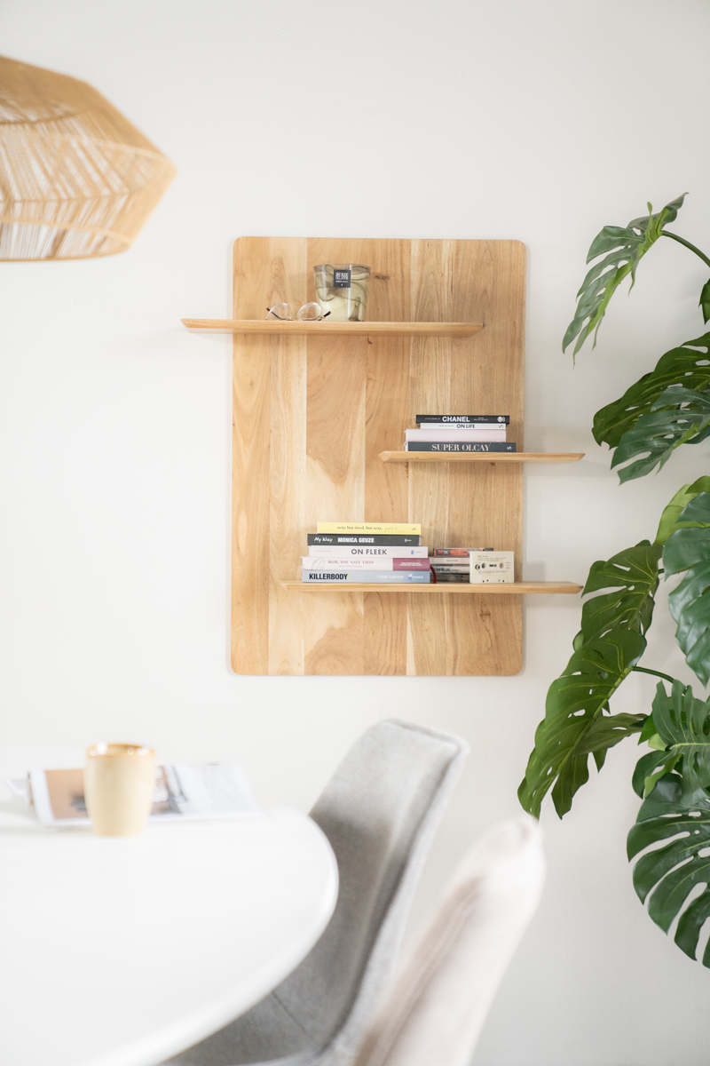 Wooden Wall Shelf | By-Boo Seco | Oroatrade.com