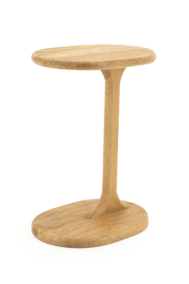 Mango Wood End Table | By-Boo Fenix | Oroatrade.com