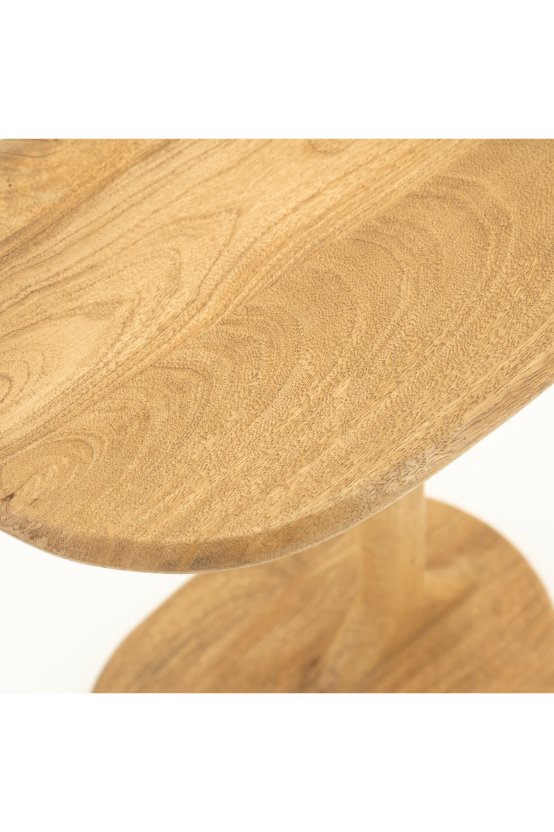 Mango Wood End Table | By-Boo Fenix | Oroatrade.com