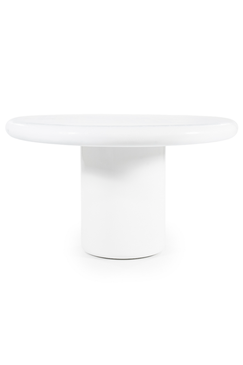 White Pedestal Coffee Table | By-Boo Frost | Oroatrade.com