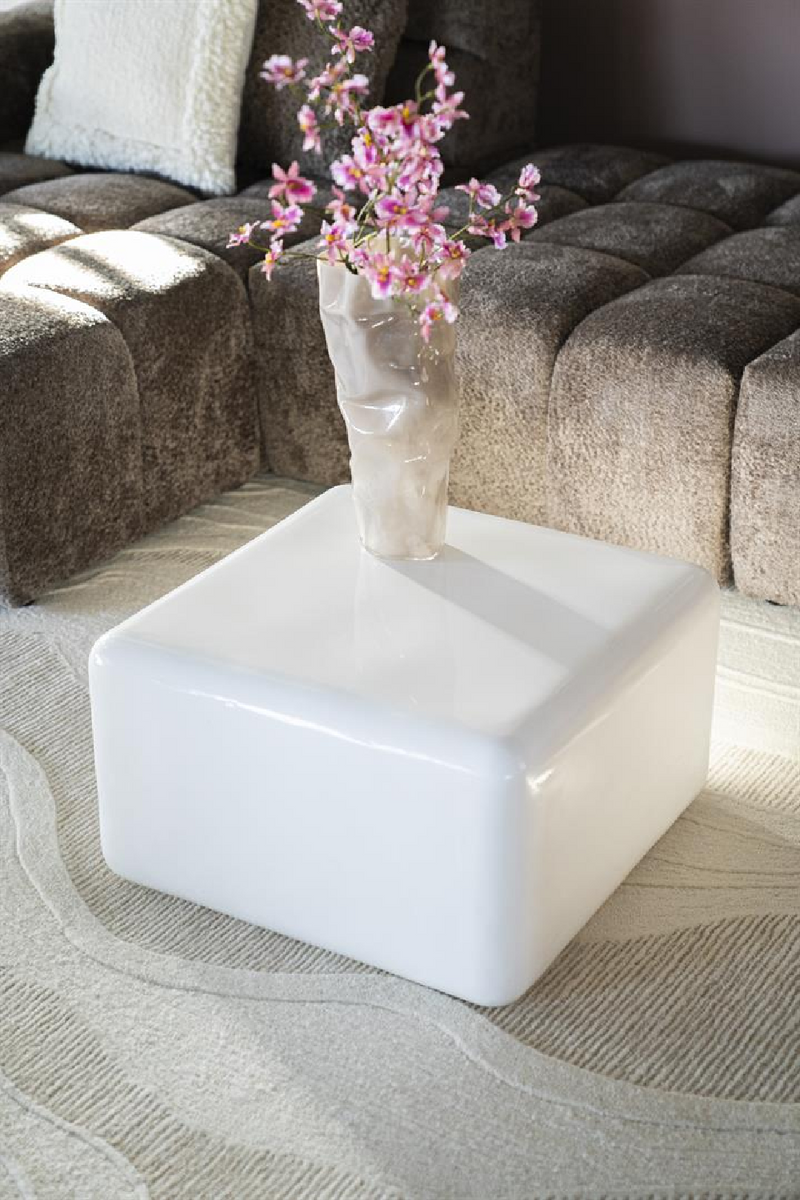 White Square Coffee Table | By-Boo Iro | Oroatrade.com