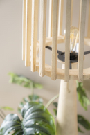 Mango Wood Floor Lamp | By-Boo Guard | Oroatrade.com