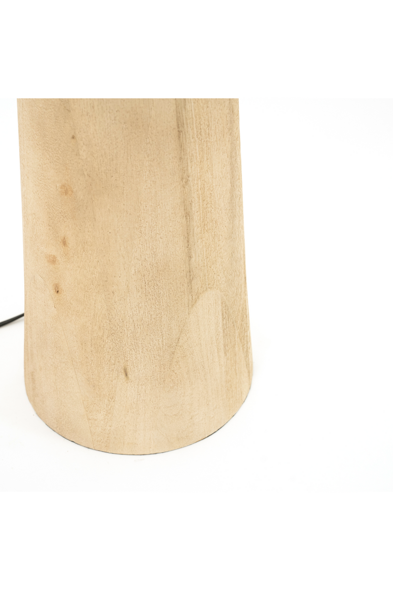 Mango Wood Floor Lamp | By-Boo Guard | Oroatrade.com