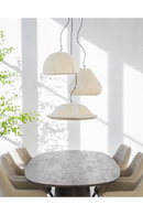 Handmade Paper Pendant Lamp | By-Boo Lokta | Oroatrade.com
