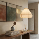 Handmade Paper Pendant Lamp | By-Boo Lokta