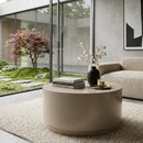 Round Iron Coffee Table | By-Boo Mesita