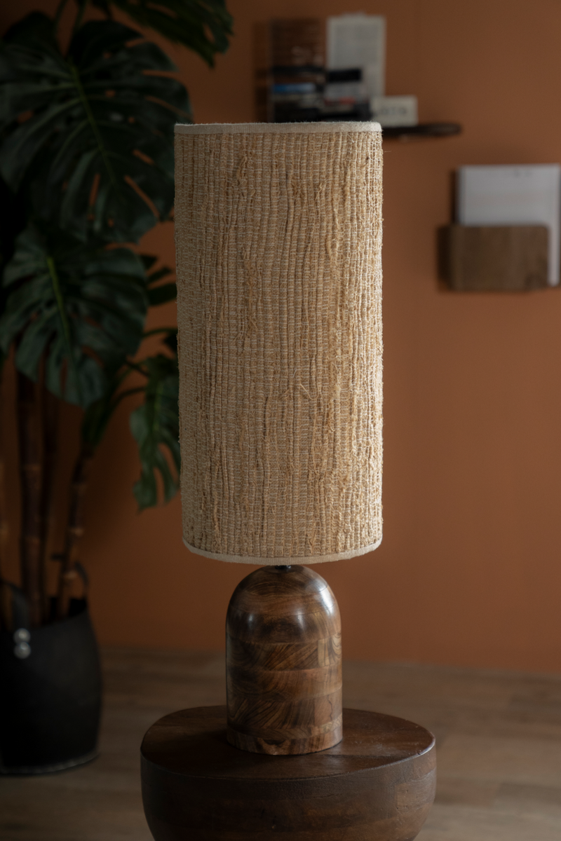 Natural Jute Table Lamp | By-Boo Gadja | Oroatrade.com