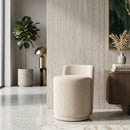 Fabric Round Accent Chair | By-Boo Marque