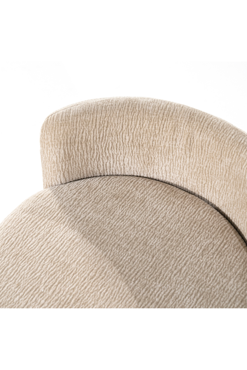 Fabric Round Accent Chair | By-Boo Brand | Oroatrade.com