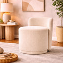 Fabric Round Accent Chair | By-Boo Marque