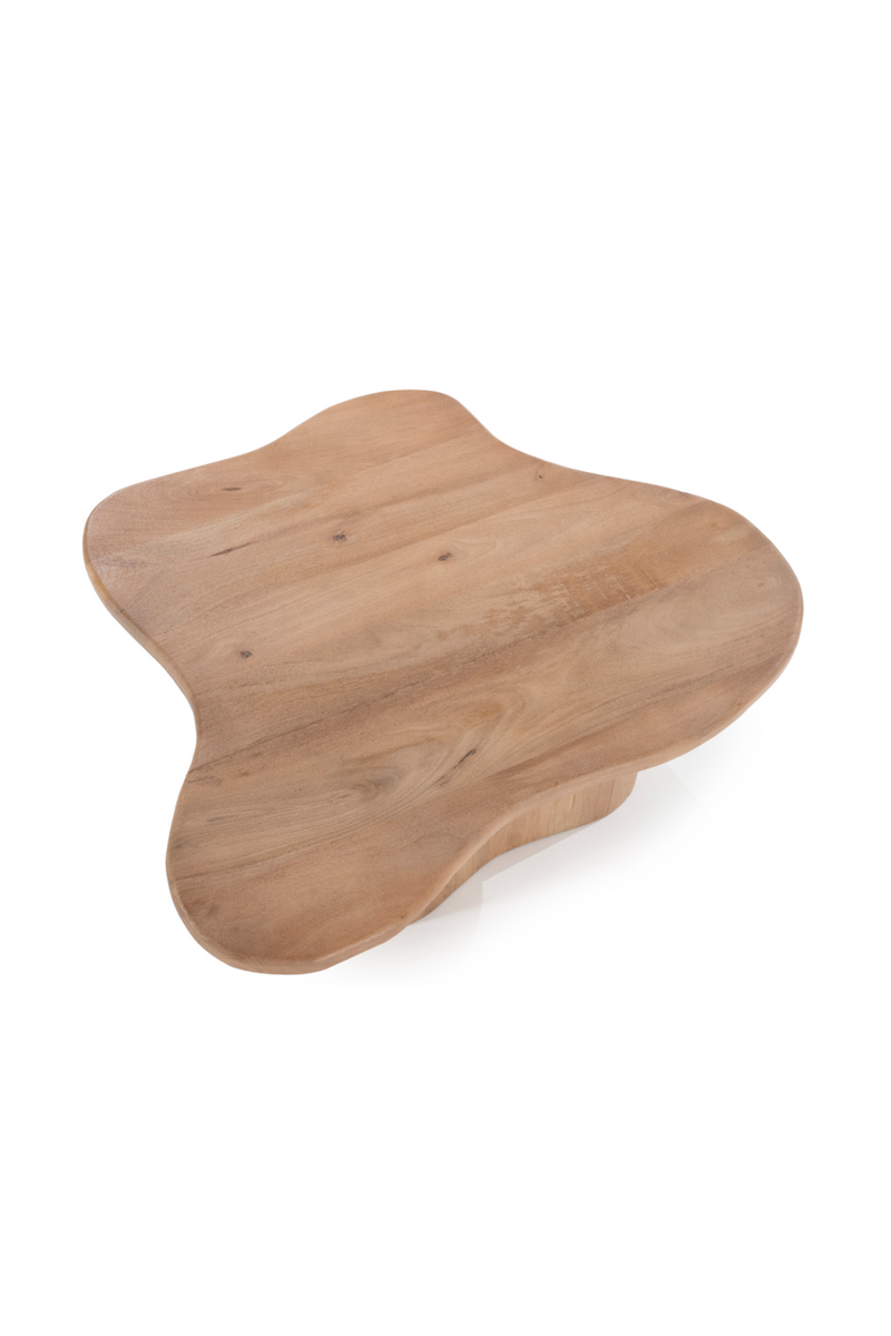 Mango Wood Organic Coffee Table | By-Boo Natural | Oroatrade.com