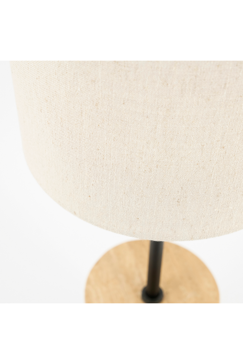 Cylindrical Travertine Table Lamp | By-Boo Amara | Oroatrade.com