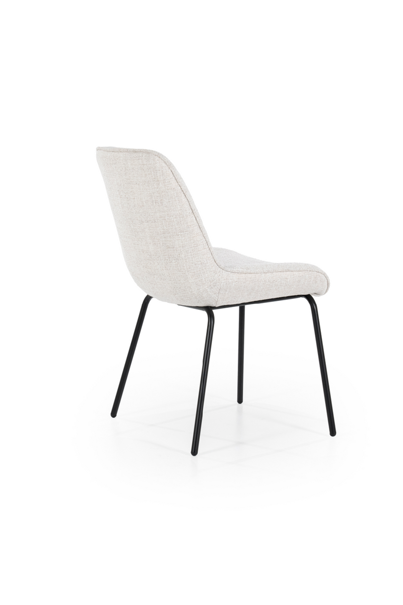 Minimalist Upholstered Dining Chairs (2) | By-Boo Base | Oroatrade.com