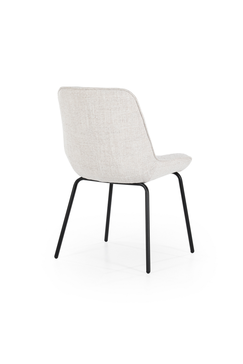 Minimalist Upholstered Dining Chairs (2) | By-Boo Base | Oroatrade.com