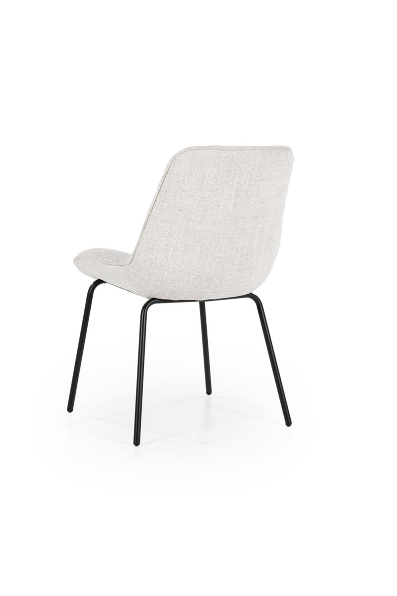 Minimalist Upholstered Dining Chairs (2) | By-Boo Base | Oroatrade.com