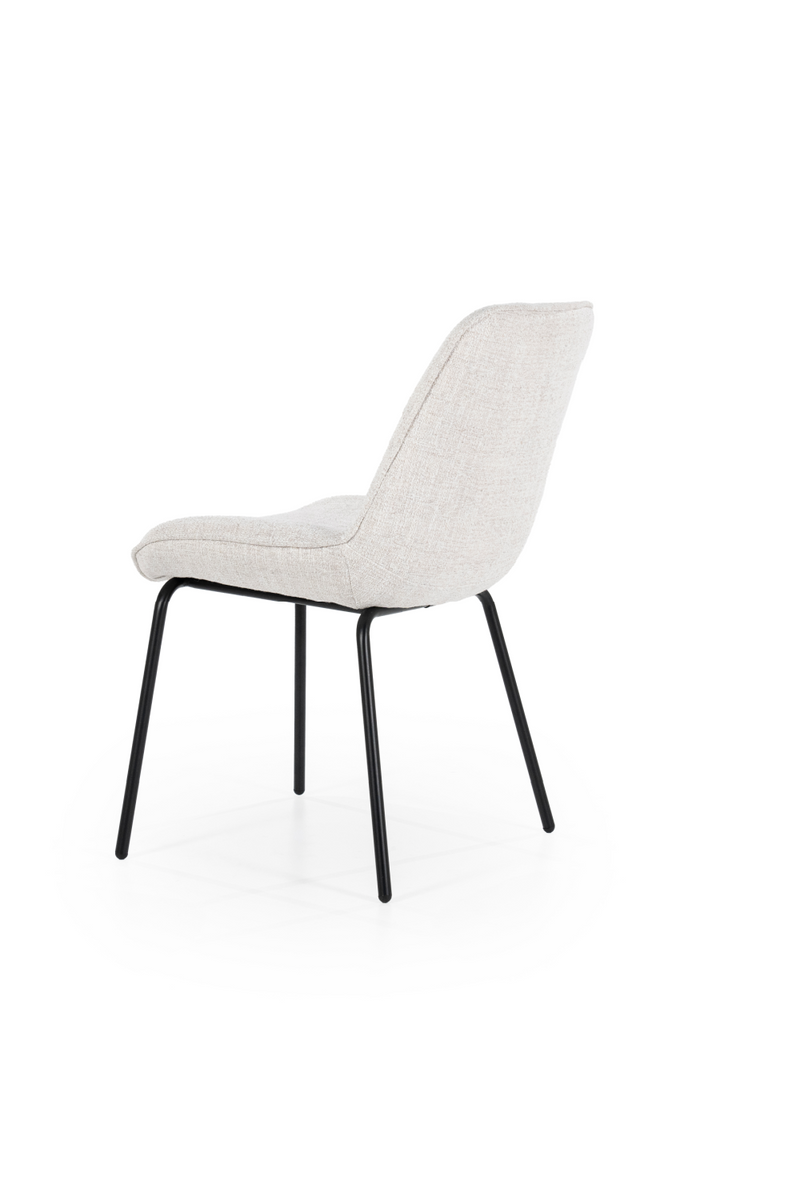 Minimalist Upholstered Dining Chairs (2) | By-Boo Base | Oroatrade.com