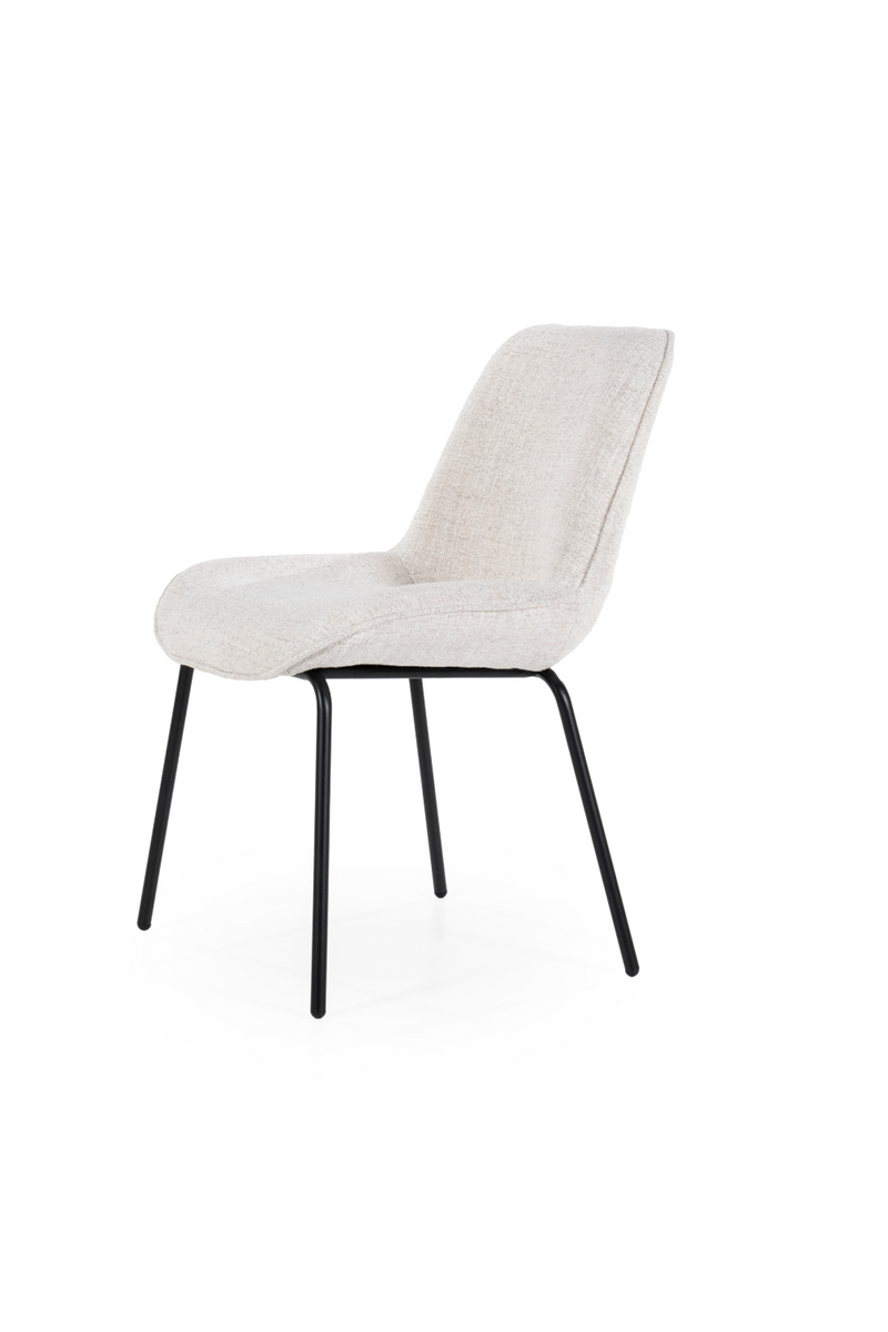 Minimalist Upholstered Dining Chairs (2) | By-Boo Base | Oroatrade.com