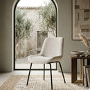 Minimalist Upholstered Dining Chairs (2) | By-Boo Base