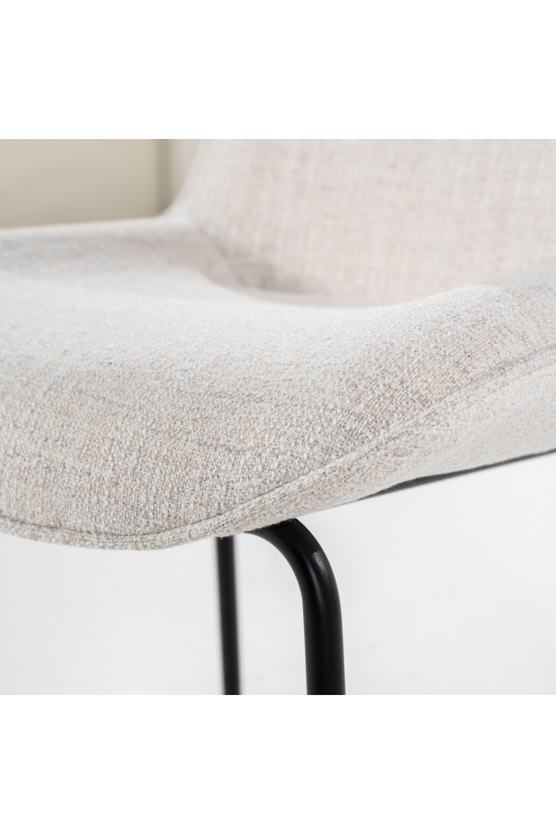 Minimalist Upholstered Dining Chairs (2) | By-Boo Base | Oroatrade.com