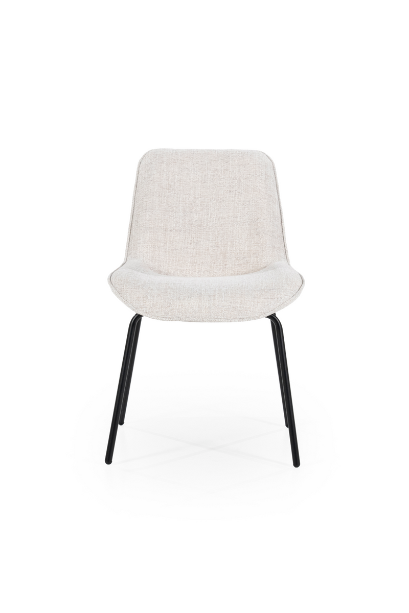 Minimalist Upholstered Dining Chairs (2) | By-Boo Base | Oroatrade.com