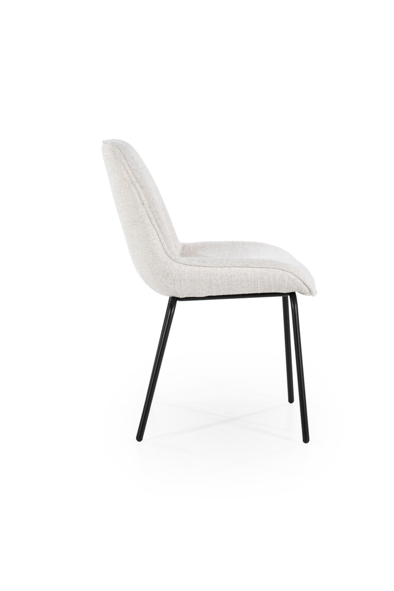 Minimalist Upholstered Dining Chairs (2) | By-Boo Base | Oroatrade.com