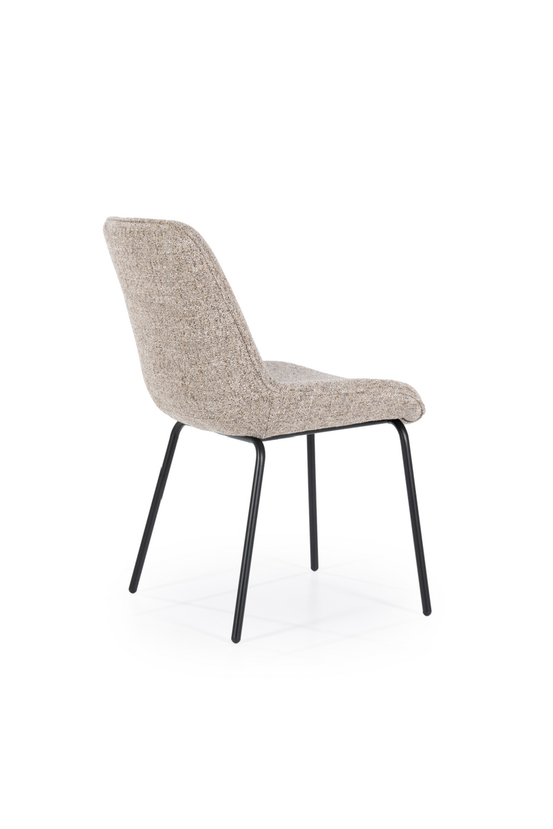 Minimalist Upholstered Dining Chairs (2) | By-Boo Base | Oroatrade.com