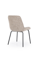 Minimalist Upholstered Dining Chairs (2) | By-Boo Base | Oroatrade.com