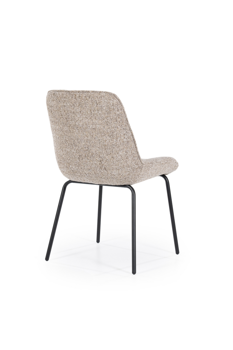 Minimalist Upholstered Dining Chairs (2) | By-Boo Base | Oroatrade.com